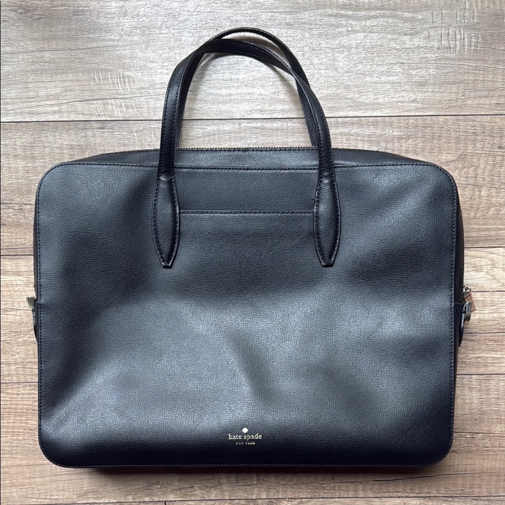 Kate Spade Black Laptop Bag Sleek Design